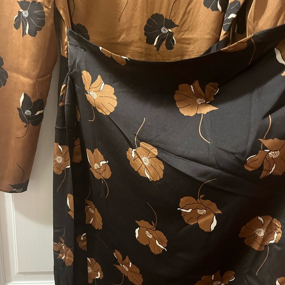 Ann Taylor Floral Boatneck Column Midi Dress, 4 - Picture 8 of 9